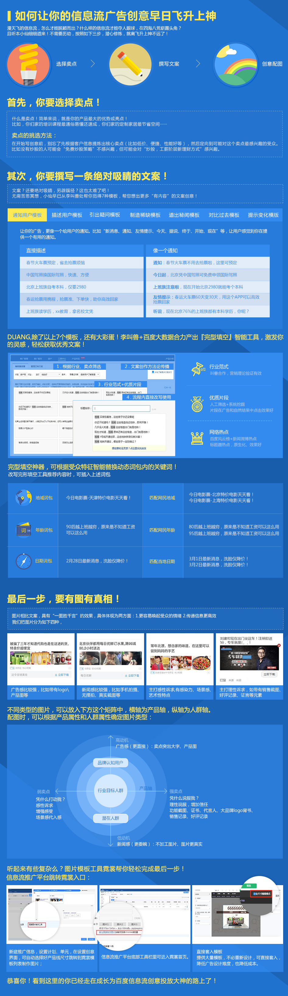 图解百度信息流创意，投放与价值